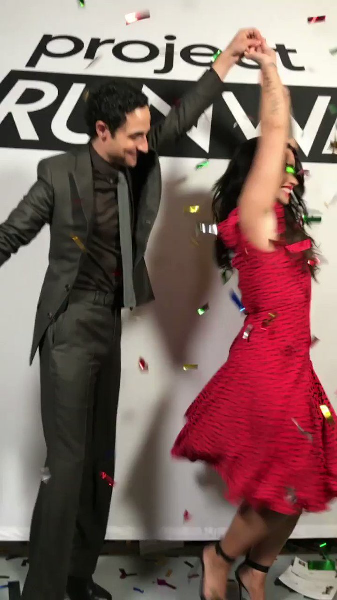 We wearing #zacposen while being twirled by @ZacPosenStudio ????????????❤️ https://t.co/3a6jl1Qaa4