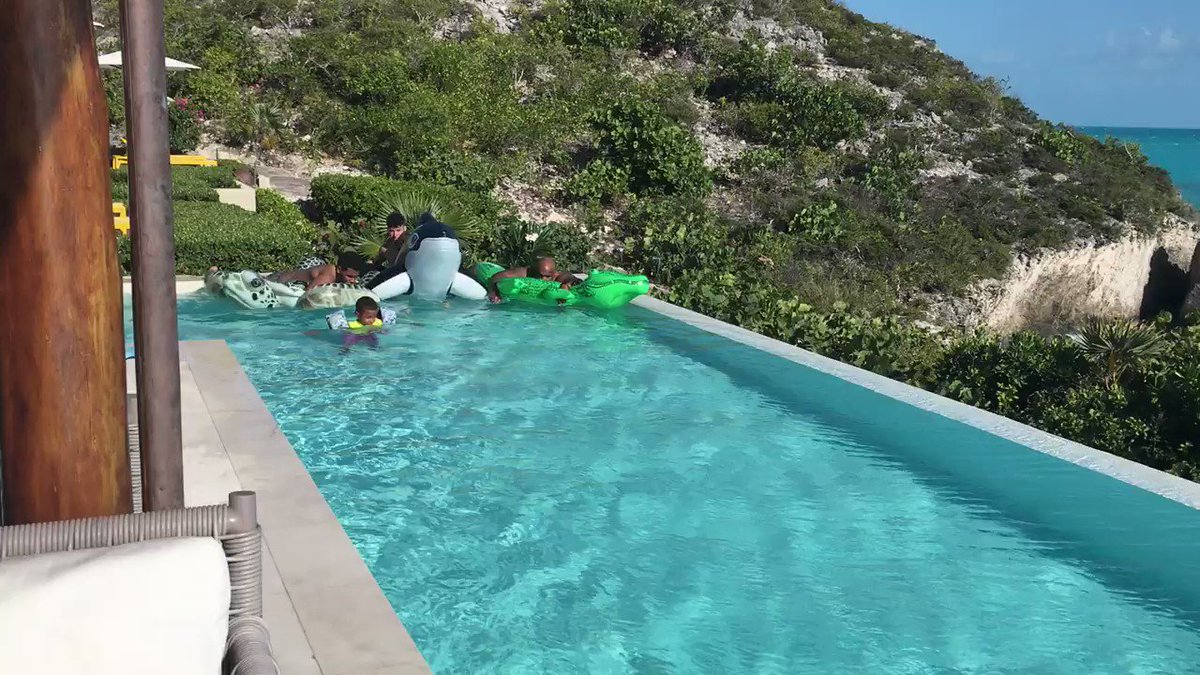 Floaty race in Turks & Caicos vacation https://t.co/MZMzcZBobL