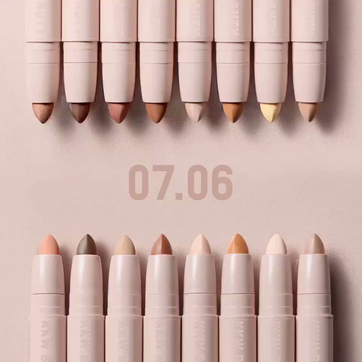 My @KKWBEAUTY Crème Contour and Highlight Kits will be back in stock July 6 at 12pm PST on https://t.co/PoBZ3bhjs8! https://t.co/jXyo6LMaFz