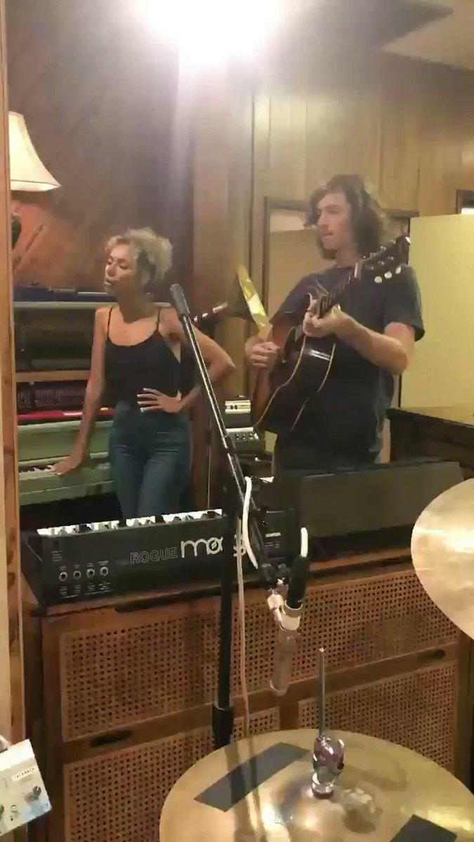 Loving every moment of being in the studio ???? https://t.co/p3BZxCWgVF