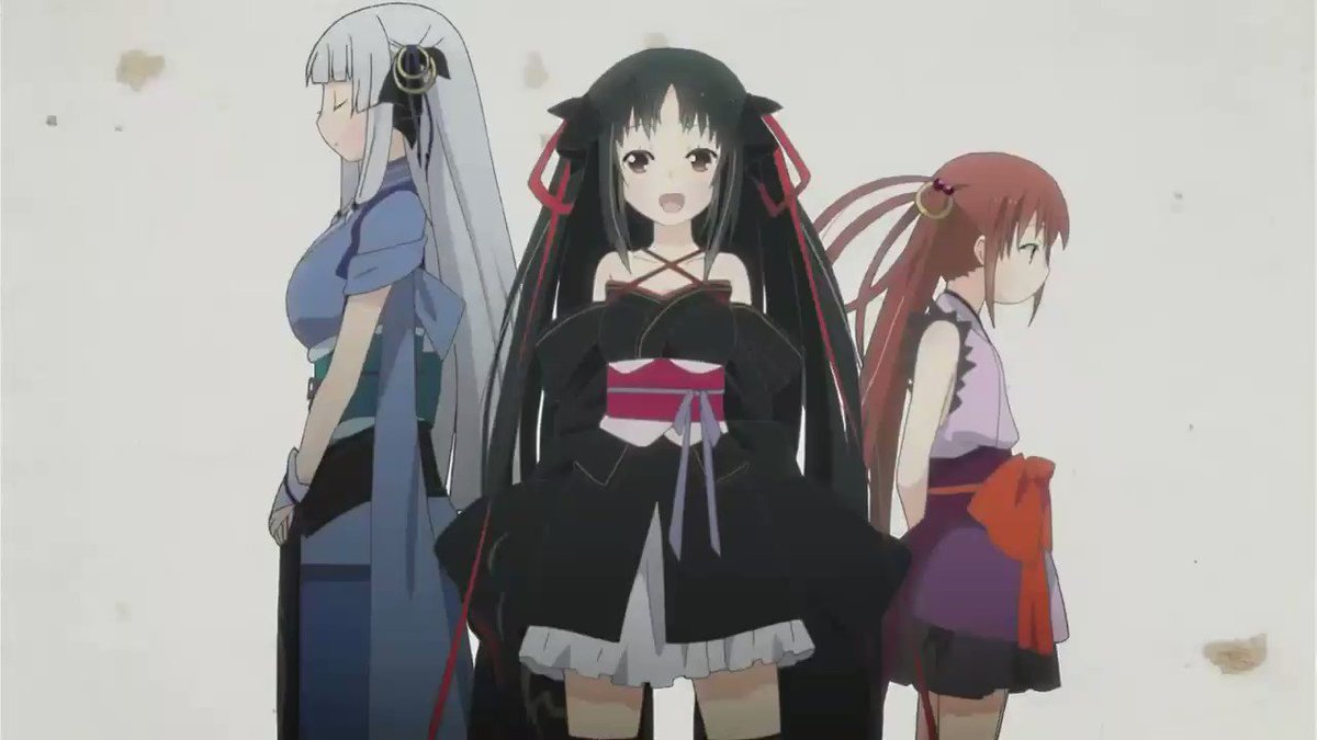 #一日一アニソン (その28)機巧少女は傷つかない ed『回レ!雪月花』中毒性あって結構いい曲映像がボカロみたいな感じで #一日一アニソン (その28)機巧少女は傷つかない ed『回レ!雪月花』中毒性あって結構いい曲映像がボカロみたいな感じで