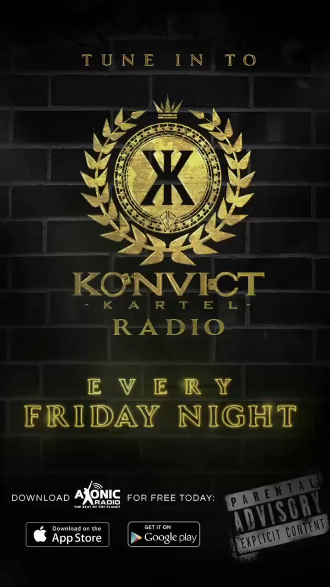 RT @akonicradio: Tonight starting at 9 est @konvictkartel takes over @akonicradio download the free app https://t.co/OVQfZuhGXL