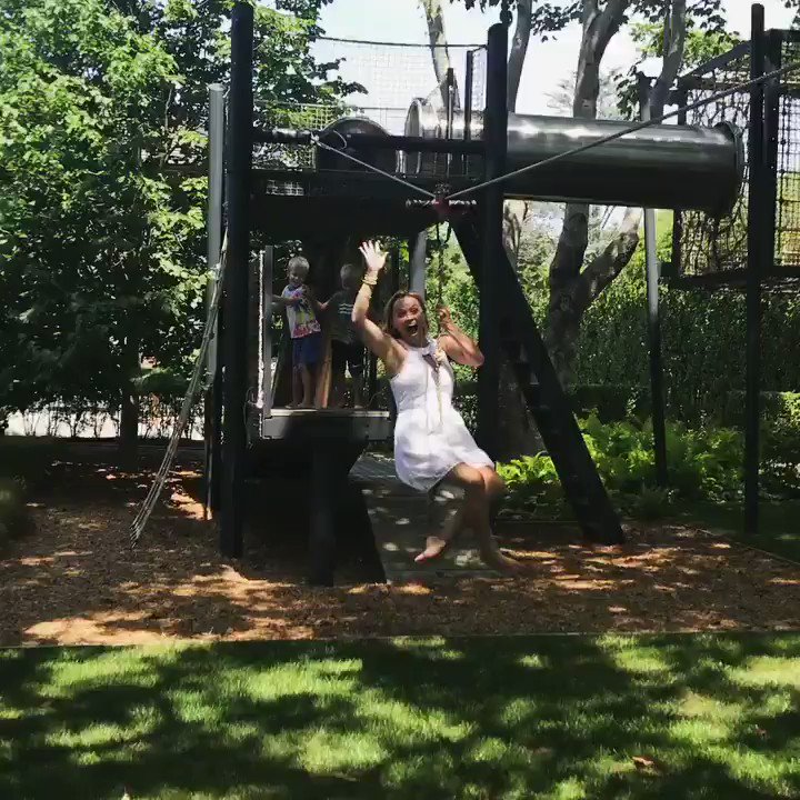 Watch out kids! Mom has found the zip line... ???????? #Survived #SummerFun #SundayFunday https://t.co/YNsre94VN3