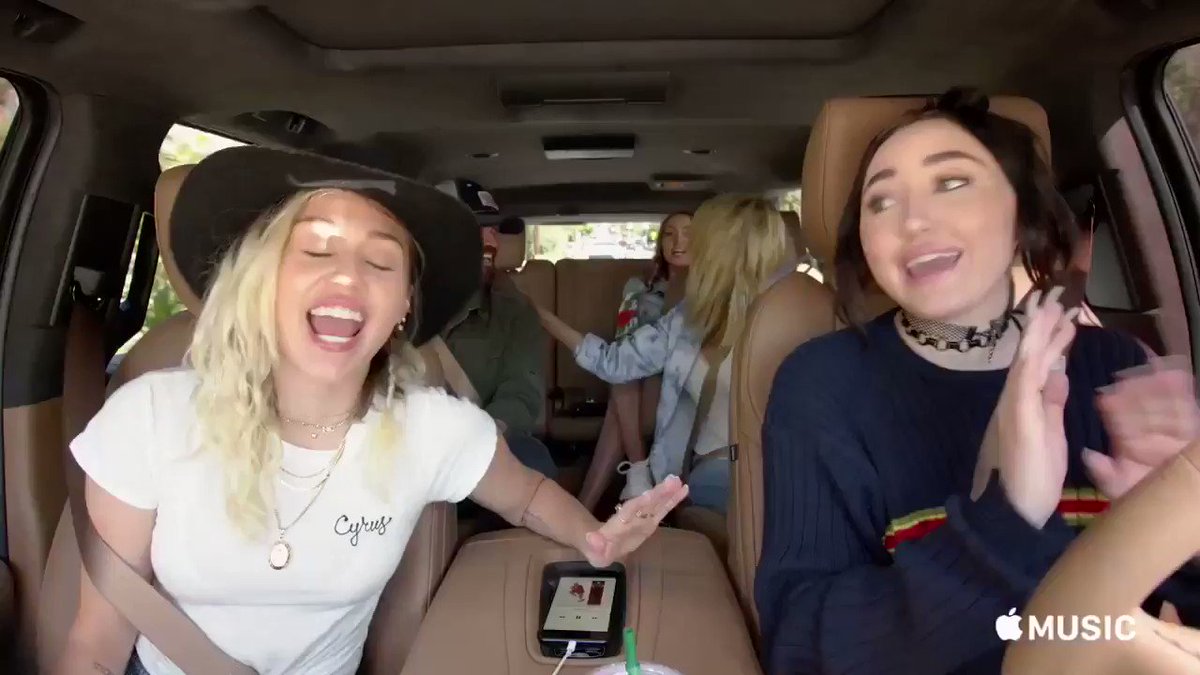 #Cyrus @CarpoolKaraoke @AppleMusic @noahcyrus @TraceCyrus @braisonccyrus @billyraycyrus @tishcyrus @BrandiCyrus https://t.co/xZ43Gy75kQ