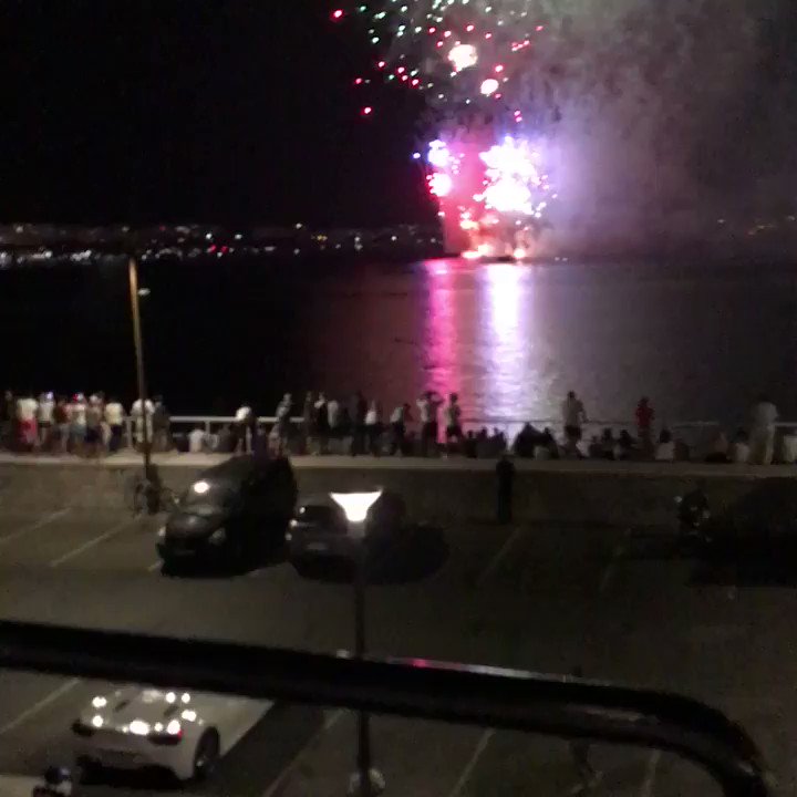 Watching Fireworks from our ???? in #Cannes2017 https://t.co/rXmOP5vS9I