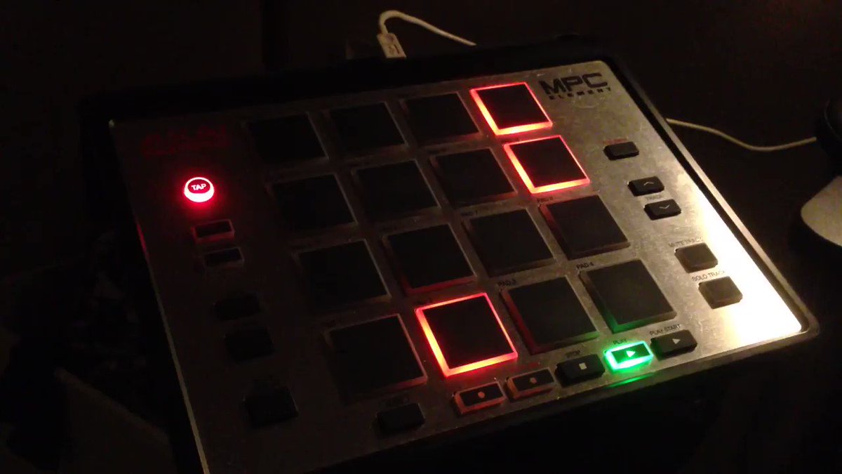 今日のビート⚡️MPC:House Arrest Kit 2MPCとベースのアルペジオとギターっぽいギター。良い曲になり 今日のビート⚡️MPC:House Arrest Kit 2MPCとベースのアルペジオとギターっぽいギター。良い曲になり