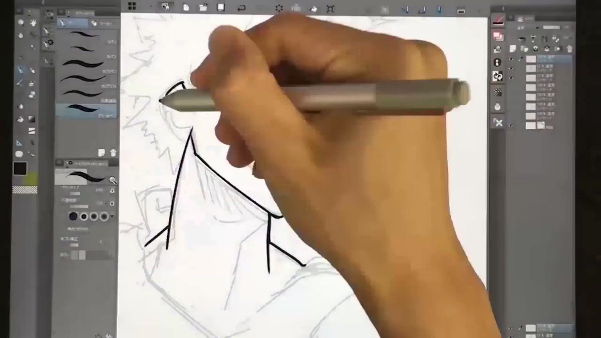 今回は人気マンガのもう1人の主人公とも言えるキャラクターを描いてみました~フル動画:キャラチョイスは完全に私の好みです( 今回は人気マンガのもう1人の主人公とも言えるキャラクターを描いてみました~フル動画:キャラチョイスは完全に私の好みです(