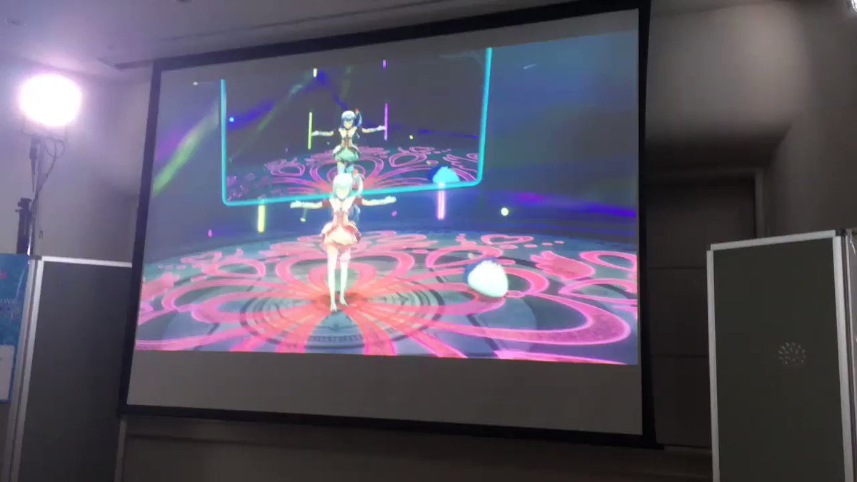 技術展示イベントでハピエレの展示(3Dの生歌・生モーションによるライブ)を見に行ったら、開幕いきなりアイドルメモリーズO 技術展示イベントでハピエレの展示(3Dの生歌・生モーションによるライブ)を見に行ったら、開幕いきなりアイドルメモリーズO