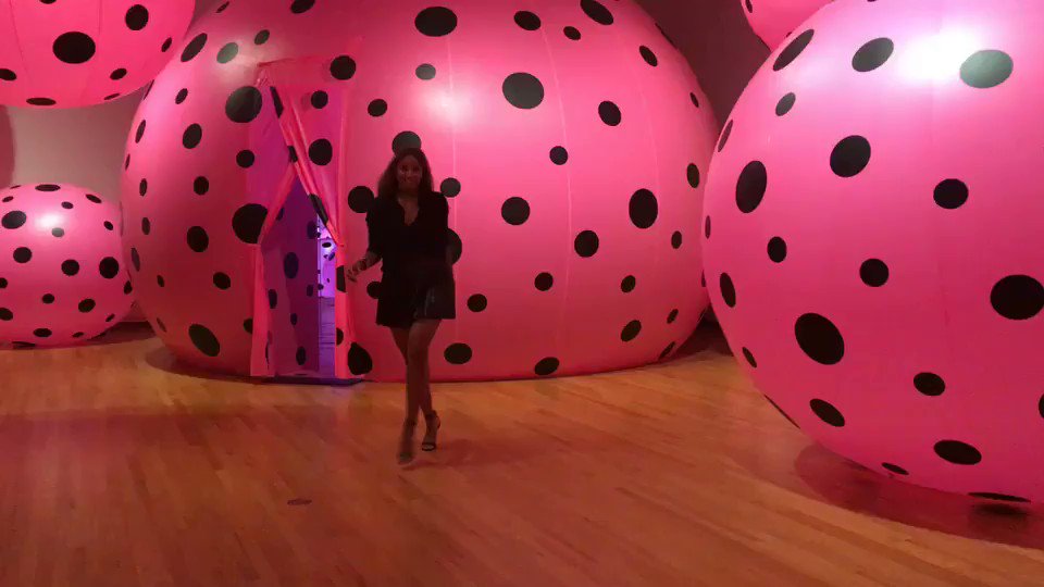 LOVE. Dot. Dot. Dot #YayoiKusama https://t.co/m0IP4V4rFz