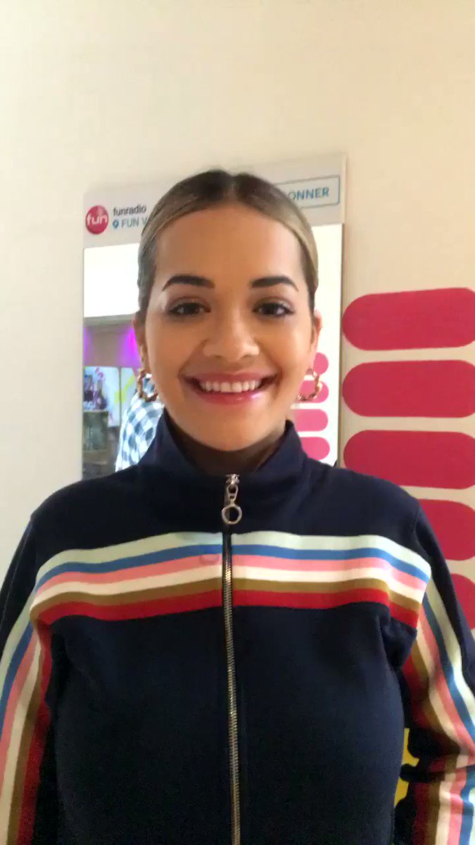 RT @BRUNOFUNRADIO: Elle est arrivée  ! @RitaOra chez @funradio_fr #BrunoFunRadio https://t.co/AJxz5CzMhR