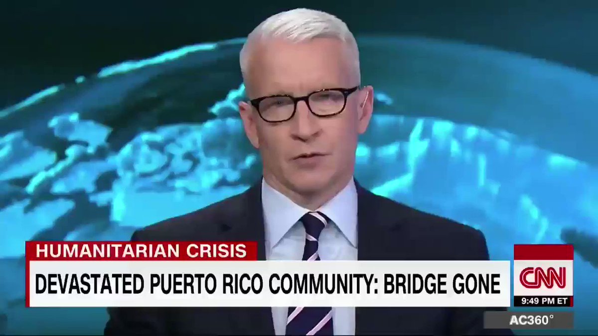 Thank you @andersoncooper and @cnn for your support. Watch it here interview part 1. #SomosUnaVoz https://t.co/eO6ojeqWyy