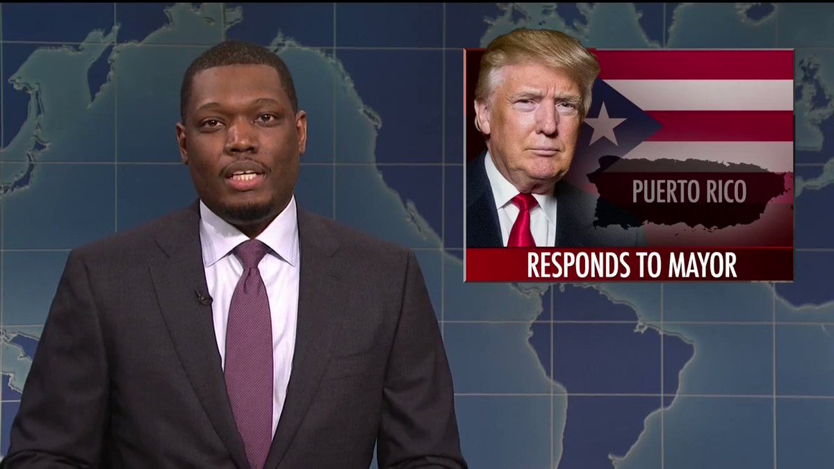 RT @mattwilstein: Michael Che won the #SNLPremiere with this rant. https://t.co/VA1pte1A59