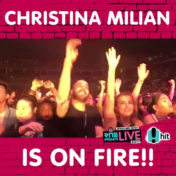 RT @HitNetworkAUS: The one and only @ChristinaMilian #RnBFridaysLive https://t.co/wjd0smIxUv