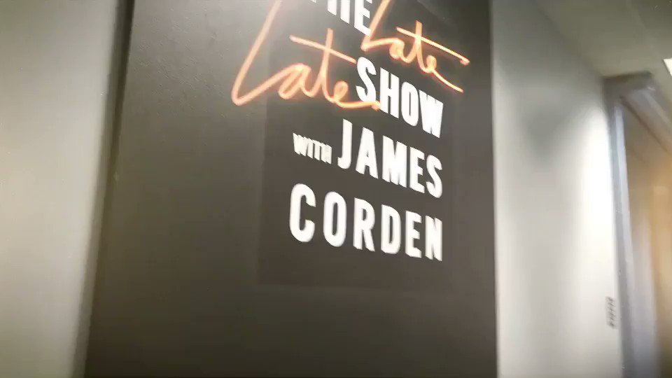 Riffing with @JKCorden last week. ???? https://t.co/ZnTGZulDw1