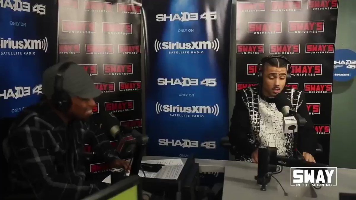 My son @Quincy set it off on @RealSway in the morning like this!! https://t.co/a7W1XHZxcR