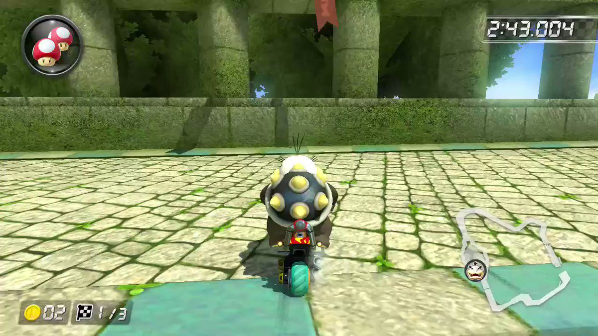 #MK8D #NintendoSwitch ラピュタの床が抜けたモートン #MK8D #NintendoSwitch ラピュタの床が抜けたモートン