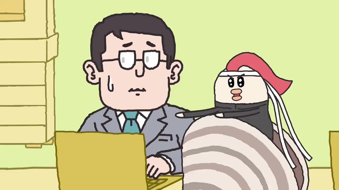 応援よりも、手伝うべきなんじゃ…(ハマグリの声は、人気声優の浪川大輔さん!)頑張れ課長!残業しまいと意気込む課長を翻弄す 応援よりも、手伝うべきなんじゃ…(ハマグリの声は、人気声優の浪川大輔さん!)頑張れ課長!残業しまいと意気込む課長を翻弄す