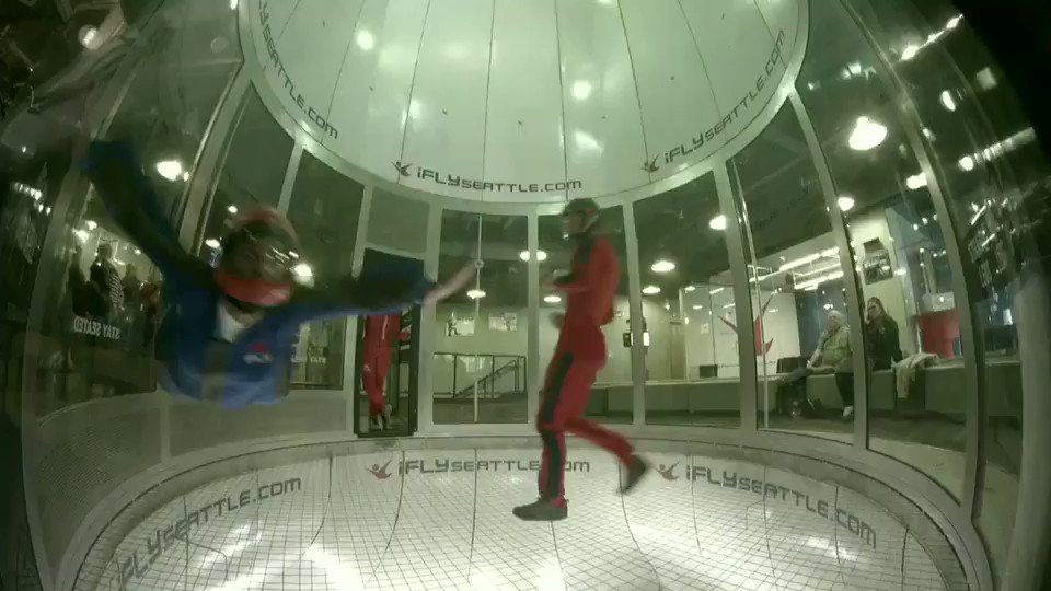 My First Time Indoor Skydiving!! #BucketList!
 #iFlySea #iFlyTv ????❤️ https://t.co/jIiKweCKB9