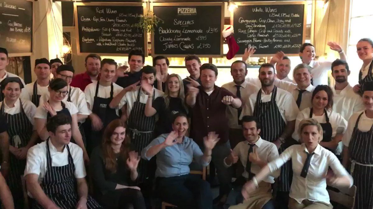 So so proud of my @JamiesItalianUK Cambridge family. Big love guys!! JO x https://t.co/UvOwO6A8Cm