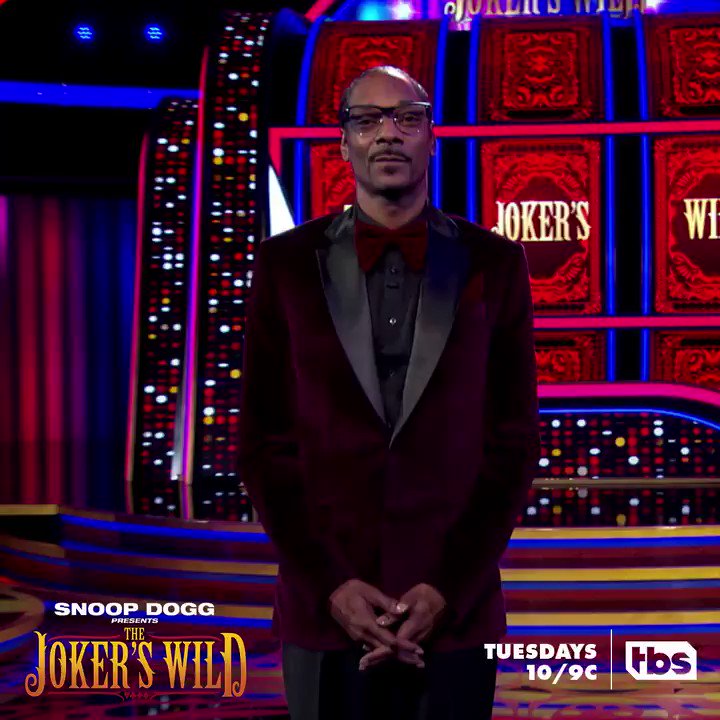 RT @JokersWildTBS: Who's ready for #JokersWild TONIGHT? Tweet with @SnoopDogg live to get in on the action. https://t.co/U2pZ0RIAk1