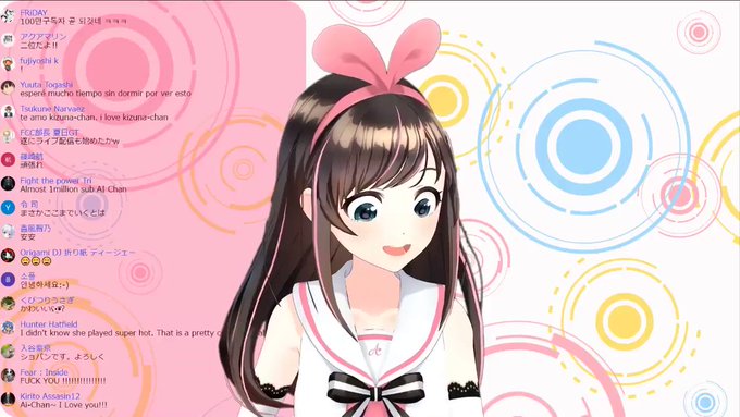 キズナアイ「野獣せ...怪獣先輩さんありがとうございます」#KizunaAI キズナアイ「野獣せ...怪獣先輩さんありがとうございます」#KizunaAI