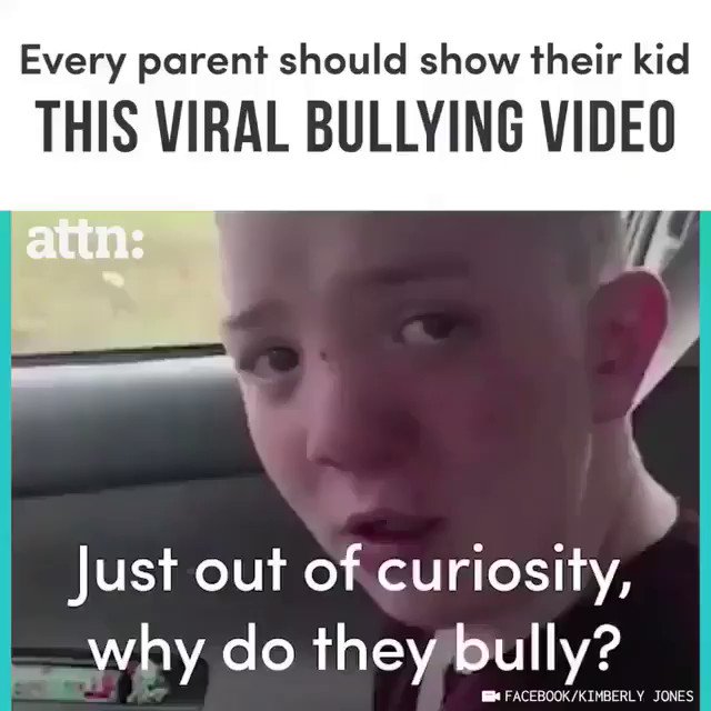 You are so smart kid and brave and deserve the world!! Bullying must stop right now!! https://t.co/DRKCHAVwmU