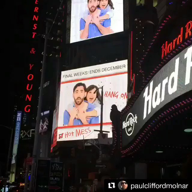 RT @HotMessThePlay: It’s a #HotMess in Times Square. Check out our billboard! https://t.co/GzjoKzJEAk