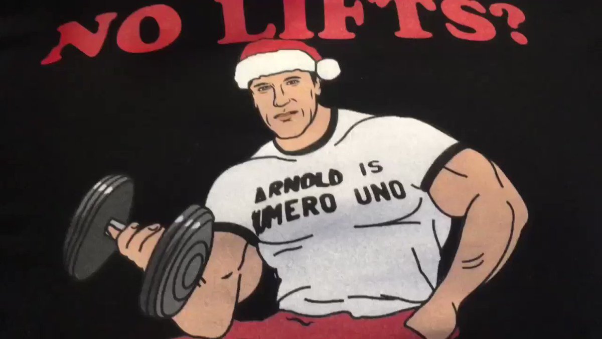 No lifts, no gifts. What’s your holiday workout? Get the shirt: https://t.co/s64XJK3UOr https://t.co/BsW7f8uvvT