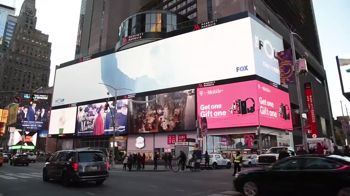 Times Square!!!! @TheFourOnFOX https://t.co/yMdNhssYo4