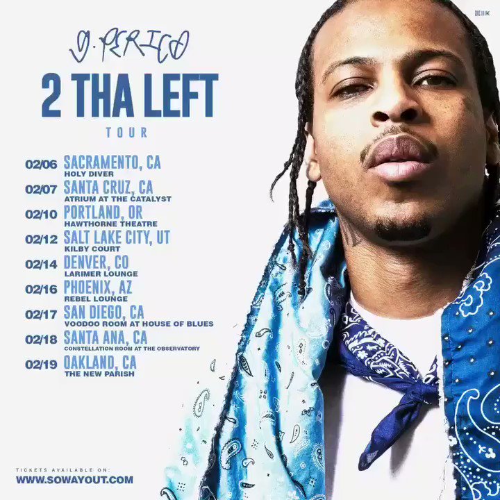 RT @BGPerico: On my way 2 Yo city !! #2THALEFT Tour. Ticcets officially on sell now. ???????? https://t.co/hfSplNhga5 https://t.co/W4c4ONjRmD