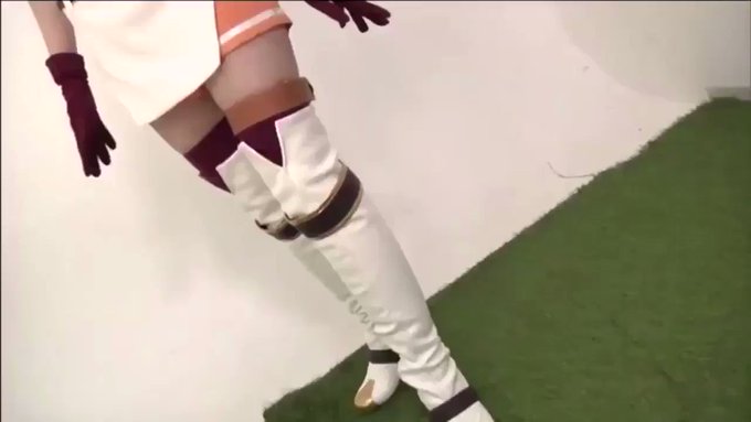 鬼頭明里ちゃんの本気のコスプレすばら #グラクレ 鬼頭明里ちゃんの本気のコスプレすばら #グラクレ