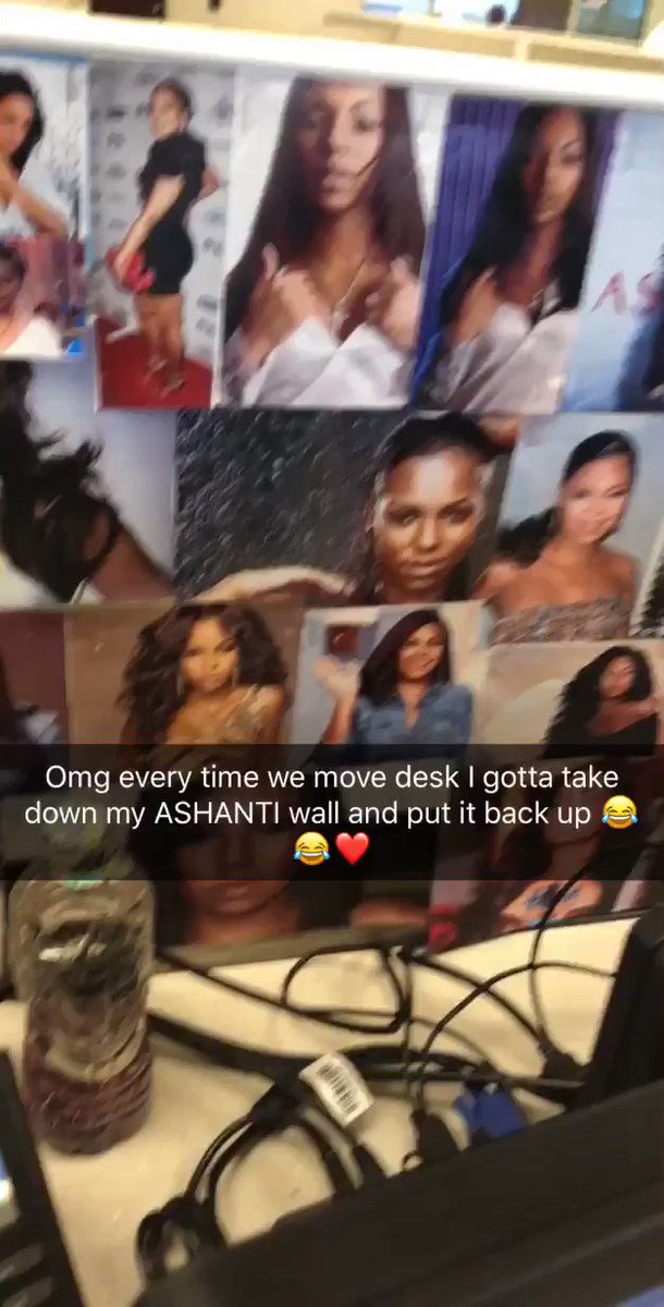 RT @ShawdySirLeo: ???????????? When you a grown ass Ashanti fan in the workplace too ❤️❤️❤️ @ashanti https://t.co/D3BcNjwlGV… https://t.co/CnjowCbCE9