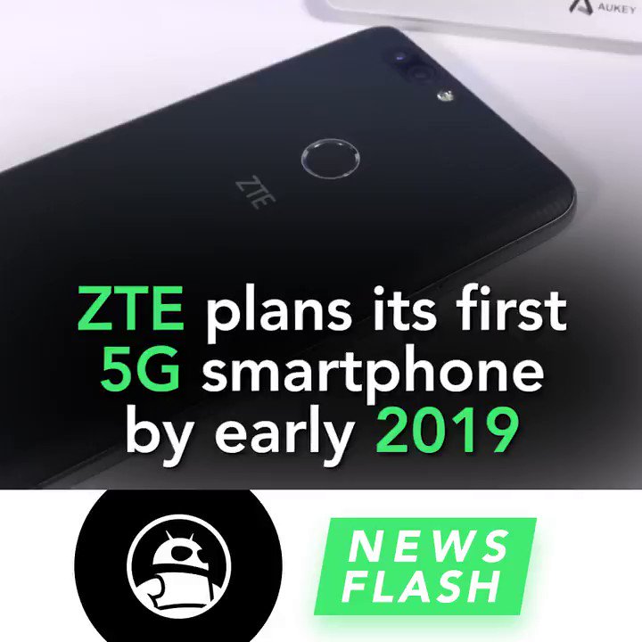 #ZTE looks to launch its first #5G smartphone by early 2019. Read more:...
