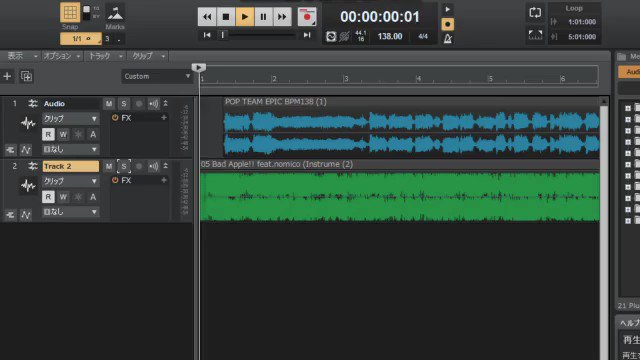 やっぱりか!ポプテピOP曲(POP TEAM EPIC)のインスト音源をBad Appleに差し替えたら全く違和感なかっ やっぱりか!ポプテピOP曲(POP TEAM EPIC)のインスト音源をBad Appleに差し替えたら全く違和感なかっ