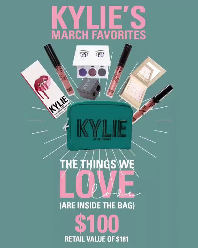 My March Favorites limited edition bundle just dropped on https://t.co/bDaiohhXCV $181 value for just $100!! https://t.co/gSkeuGT6oi