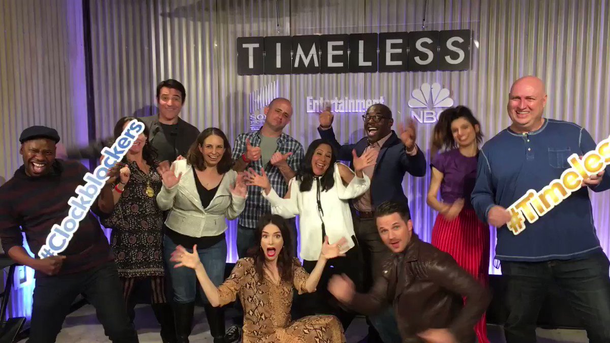 #Clockblockers #TimelessSeason2 https://t.co/OpvnTs1IEl