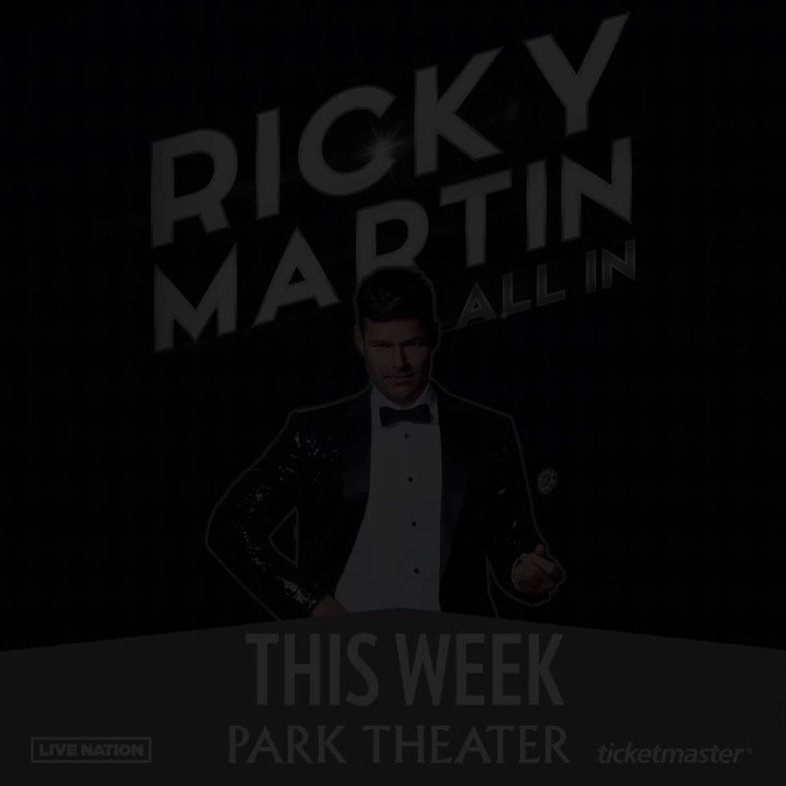 3 DAYS LEFT! #RICKYALLIN @ParkTheaterLV https://t.co/D7GzU8OuG6 https://t.co/Tt4VeJHEH1