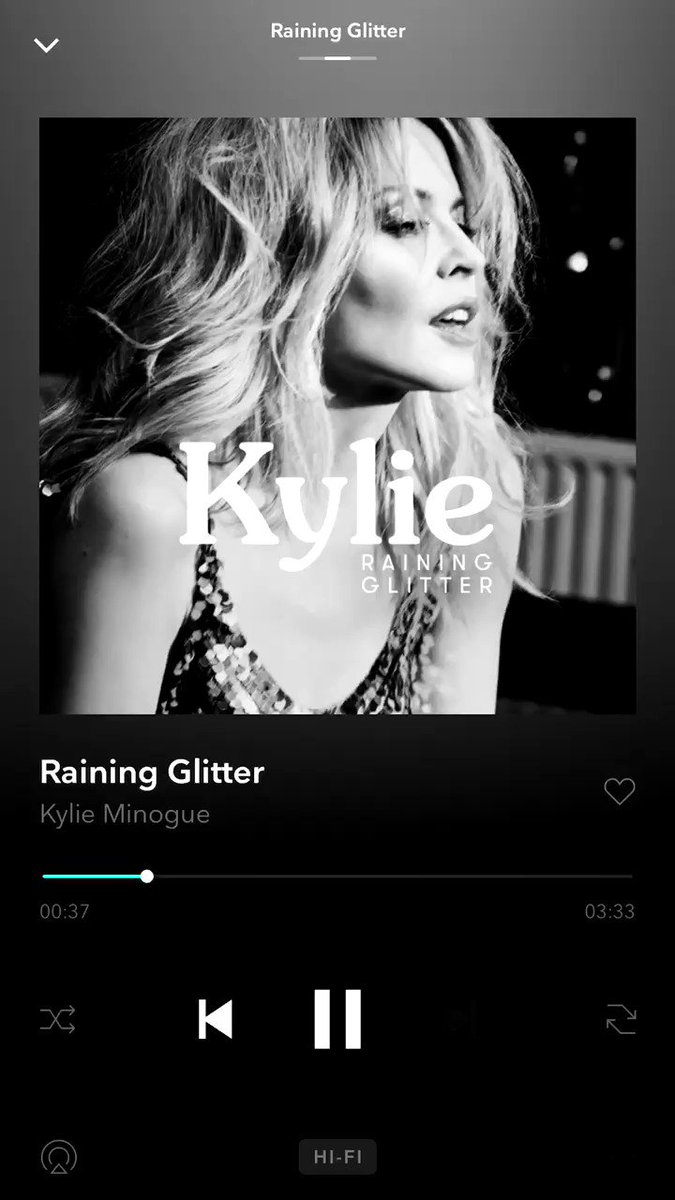 RT @RudeBoyBe: Yasssssss @kylieminogue! I loved this song live! Best way to wake up! #RainingGlitter https://t.co/gqKYPu2kHD