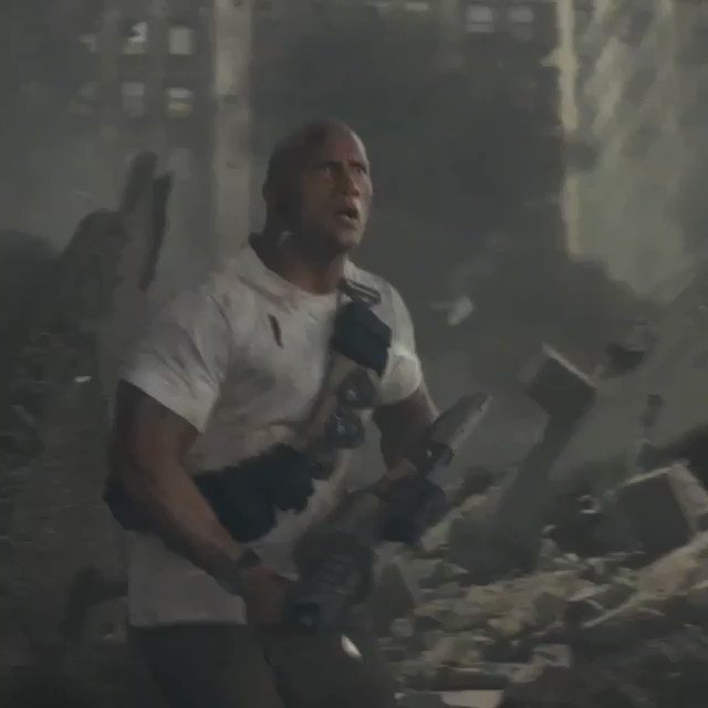 IN 3 DAYS the earth shakes, rattles and rolls. And I run. 
RAMPAGE! https://t.co/6z8eKawLdJ
