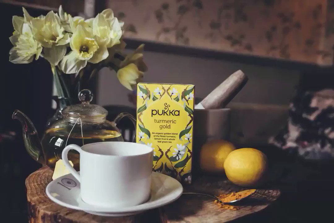 Just brew it! Let your 💛 glow with a cup of #Turmeric Gold from @Pukkaherbs tea this #NationalTeaDay! 🍵 https://t.co/uHZoFvCFU8