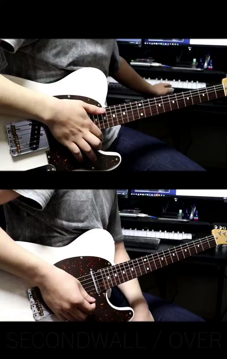 【#弾いてみた】SECONDWALLのOVERを本人が弾いてみた。チューニングは1音下げ。最初のギターのコード感とアルペ 【#弾いてみた】SECONDWALLのOVERを本人が弾いてみた。チューニングは1音下げ。最初のギターのコード感とアルペ