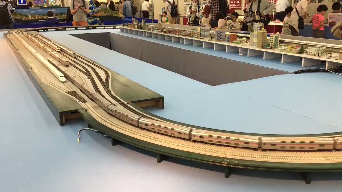 #鉄道模型展まさかのRAILWARSのEDが流れてたww #鉄道模型展まさかのRAILWARSのEDが流れてたww