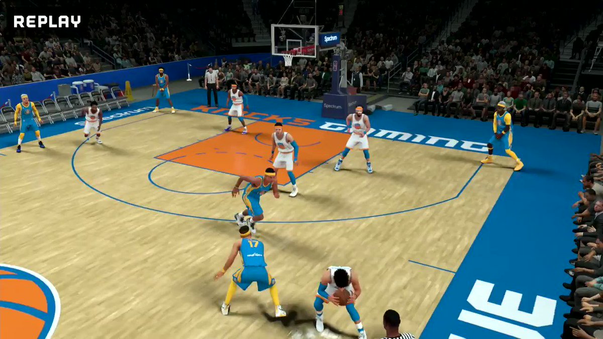 RT @KnicksGaming: Get you a point guard that can dunk ???? https://t.co/Y4tGUz2C2v