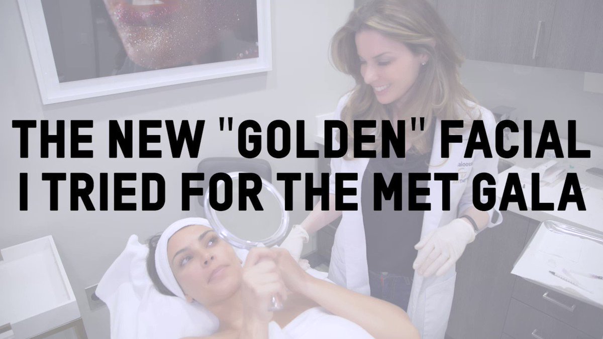 The new Golden Cocktail Facial I tried for the Met Gala: https://t.co/t827ymlwSK https://t.co/ByB4e0ux8L