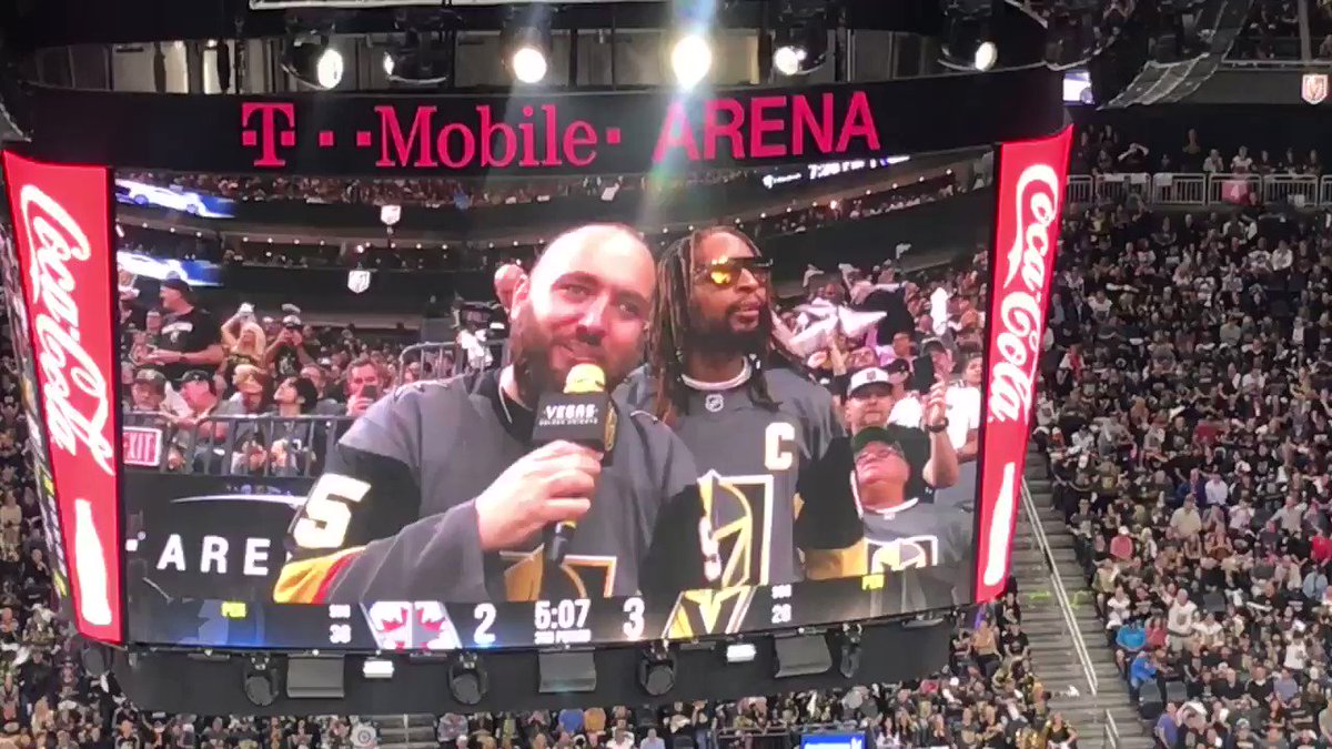 RT @HelenYeeSports: And @LilJon is back to support @GoldenKnights #VegasBorn #StanleyCup https://t.co/bFmgLgoGDn