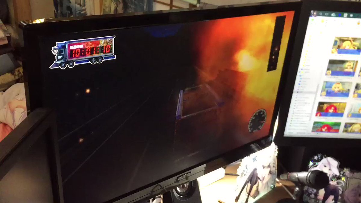 ノラととのデコトラゲー逆走してたら爆発しまくってて頭狂ってる ノラととのデコトラゲー逆走してたら爆発しまくってて頭狂ってる