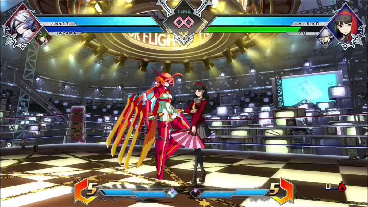このコンボ見た目が最高にブレイブルーって感じで好き #PS4share #BBTAG このコンボ見た目が最高にブレイブルーって感じで好き #PS4share #BBTAG
