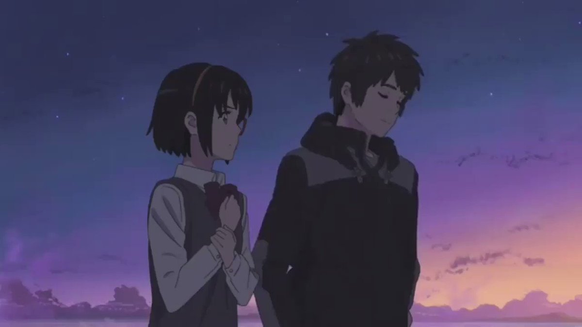 『君の名は』のこのシーン感動した。 『君の名は』のこのシーン感動した。