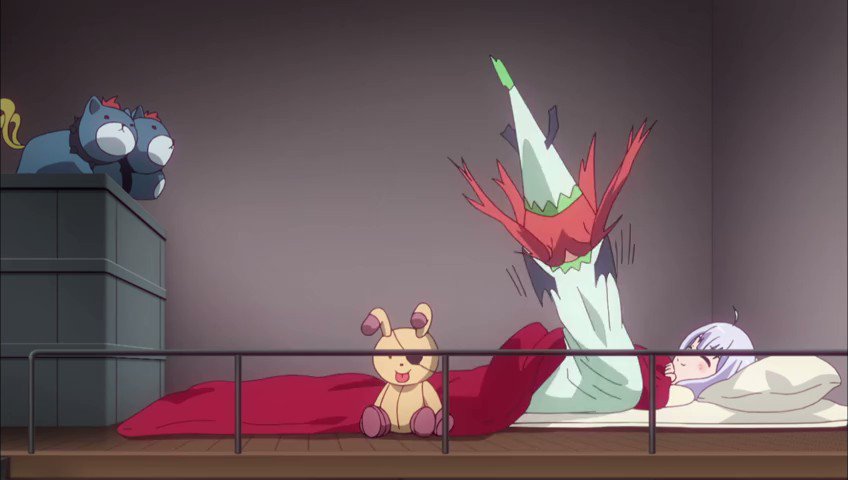 Key Animation: Yasuhiko Akiyama (秋山 泰彦)Anime: Gabriel DropOu Key Animation: Yasuhiko Akiyama (秋山 泰彦)Anime: Gabriel DropOu