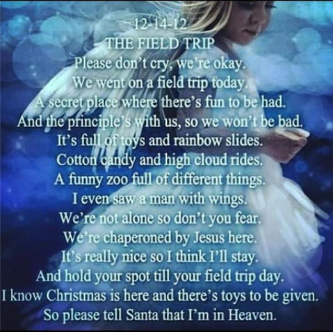 A Poem for the Children of Sandy Hook Elementary A Poem for the Children of Sandy Hook Elementary